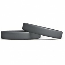 Promotional Wristband: Metal Grey color