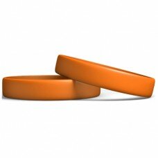  Wristbands: Orange color